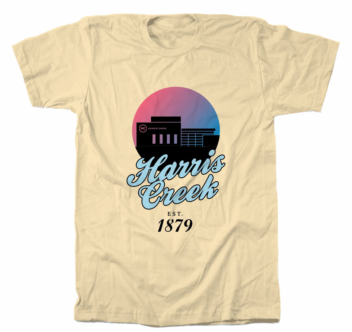 Harris Creek Sunset Building Tee