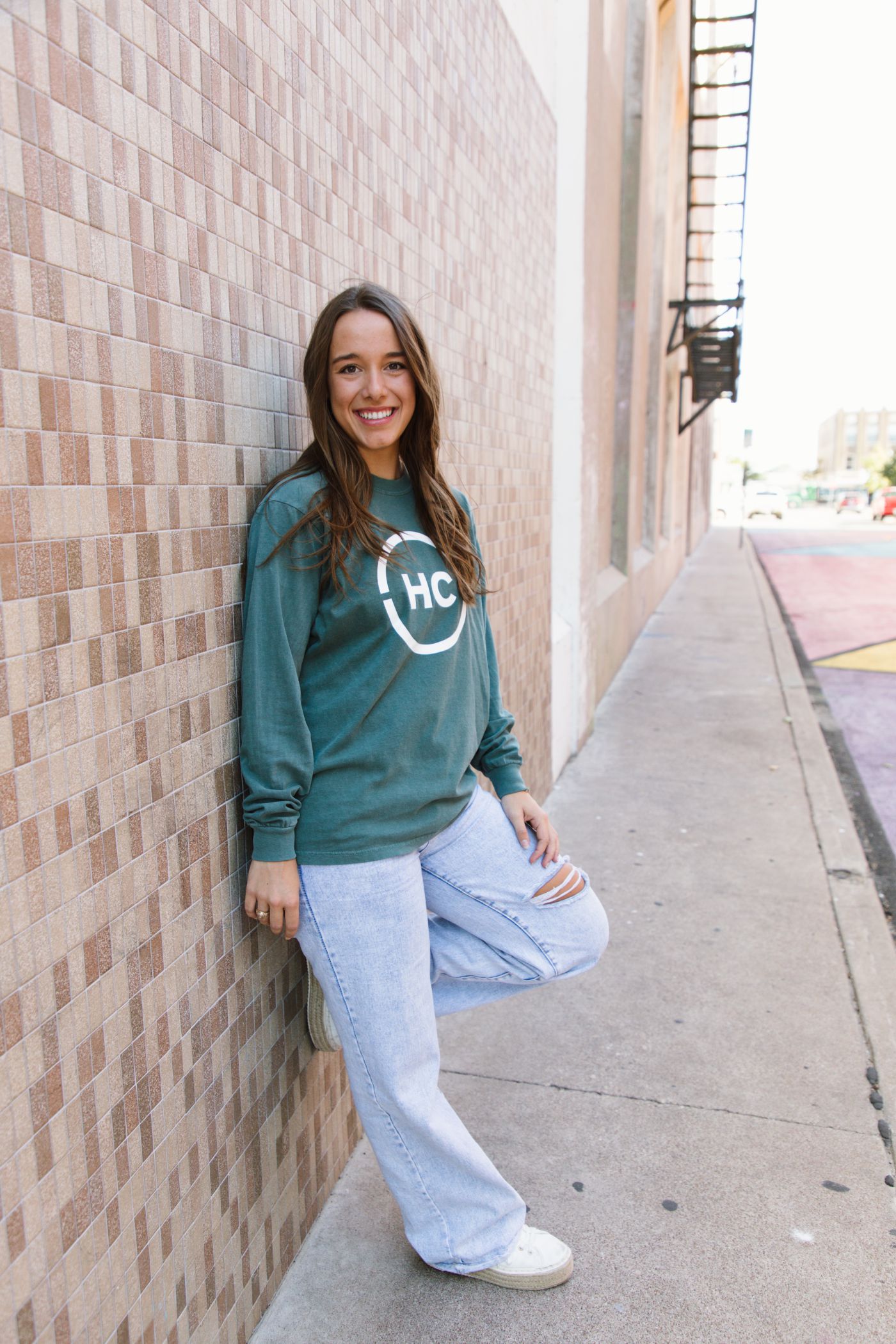 Harris Creek HC Logo Long Sleeve Tee