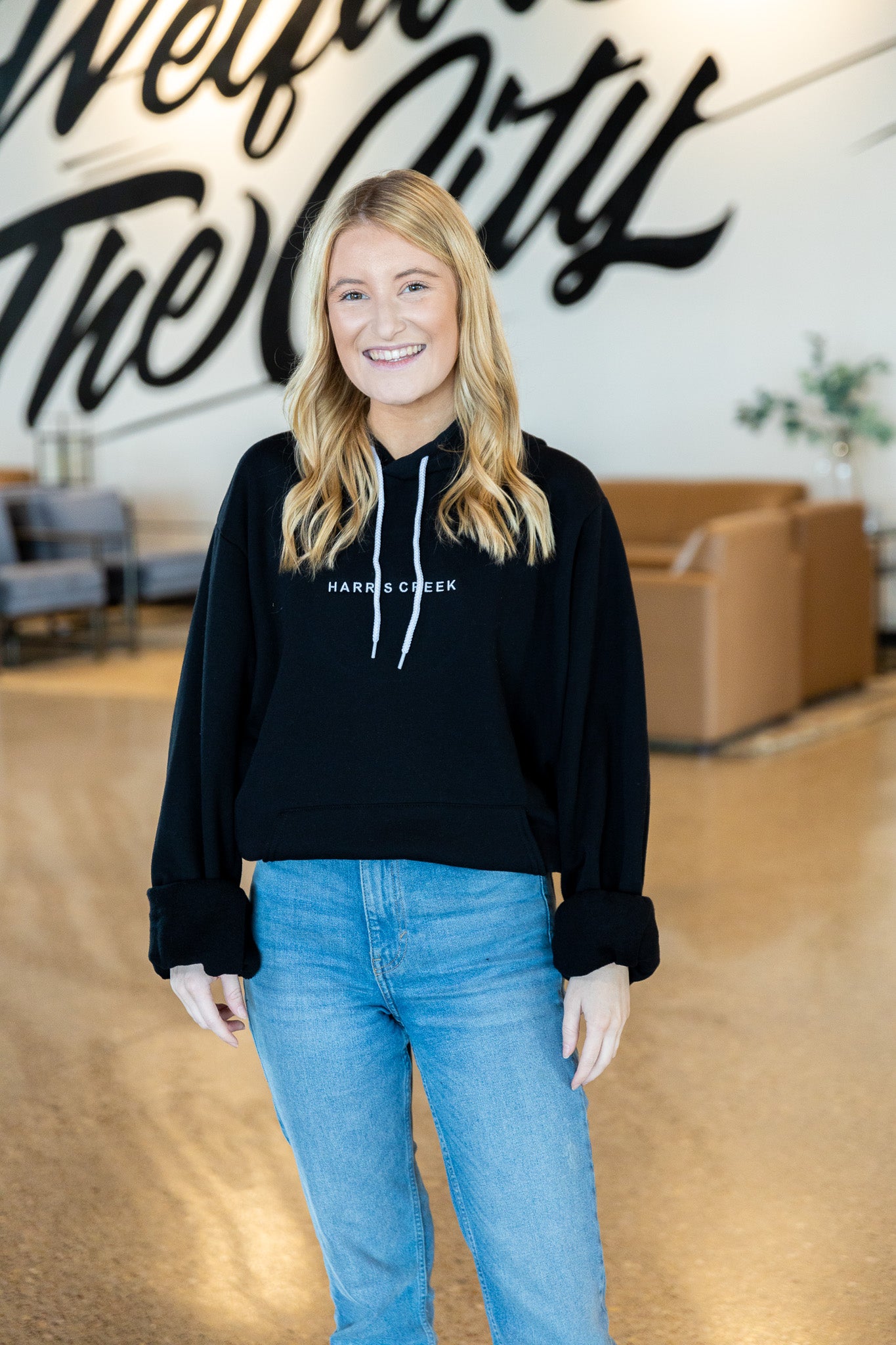 Harris Creek Embroidered Sweatshirt