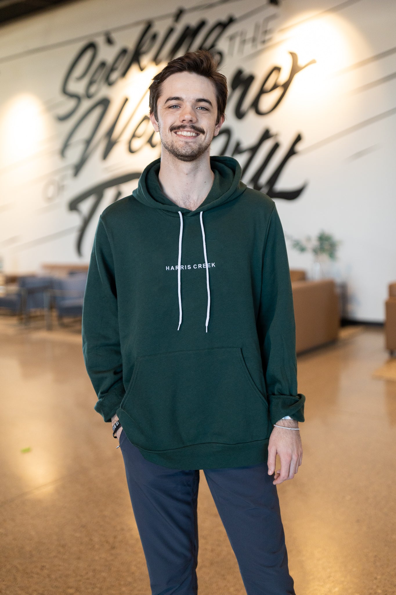 Harris Creek Embroidered Sweatshirt