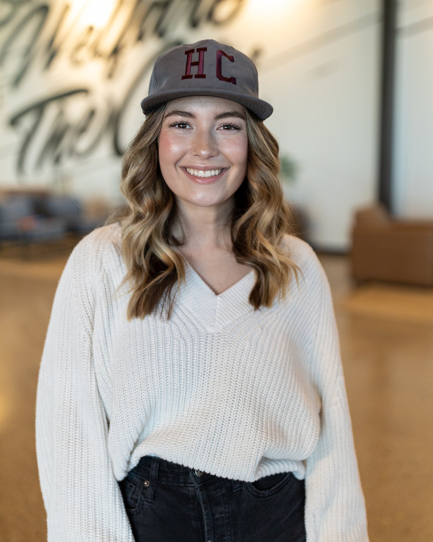 Harris Creek HC Embroidery Rope Snapback Hat