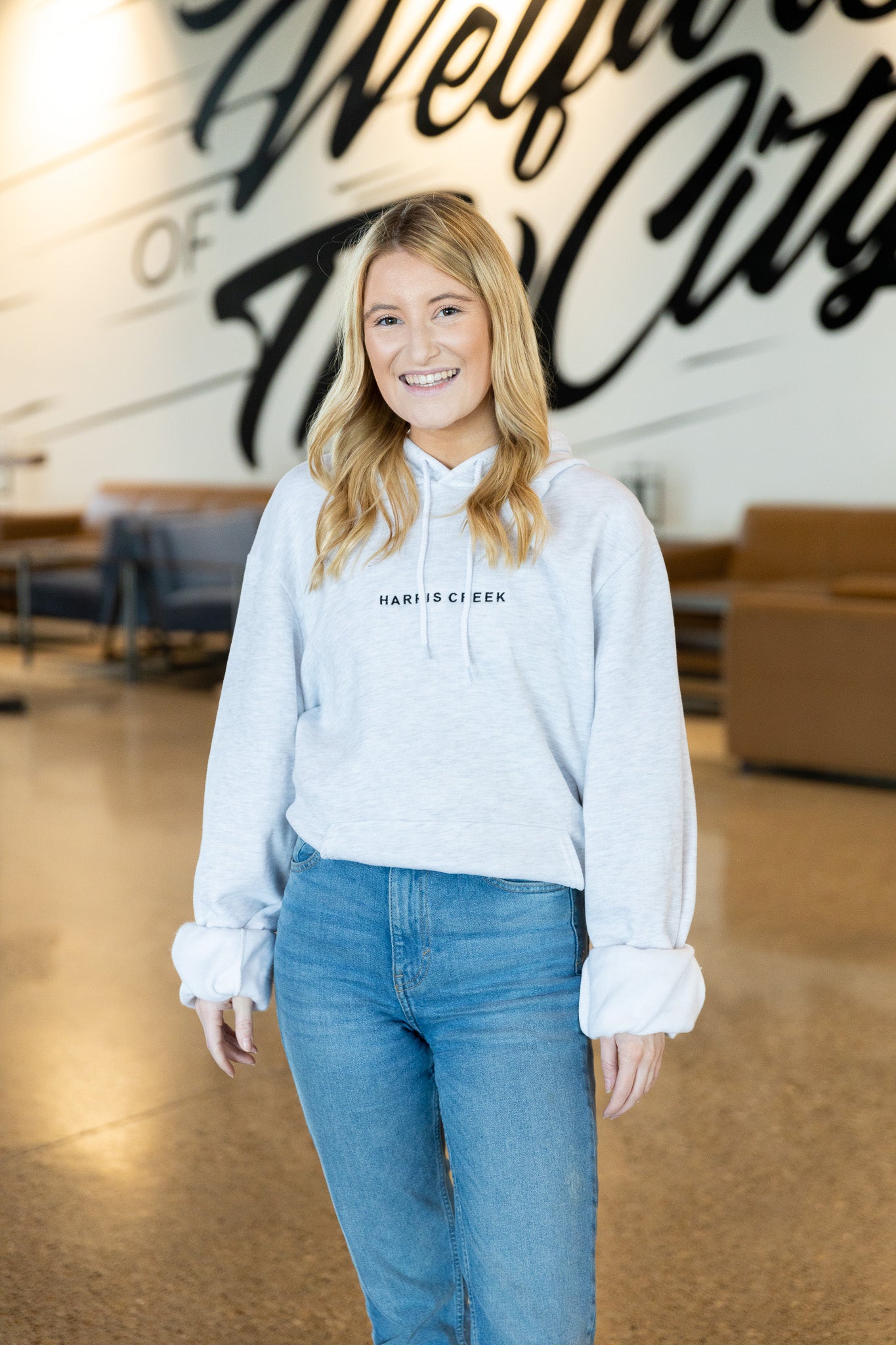 Harris Creek Embroidered Sweatshirt