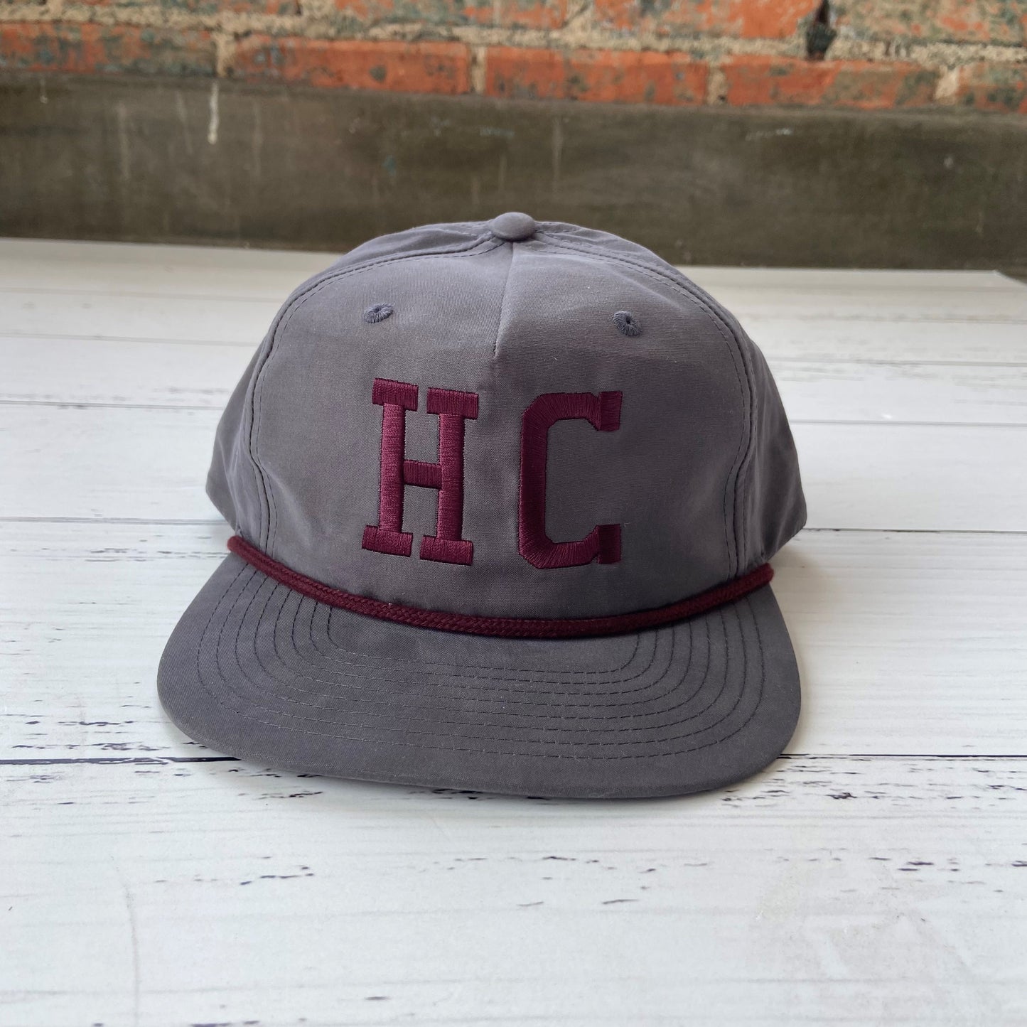 Harris Creek HC Embroidery Rope Snapback Hat