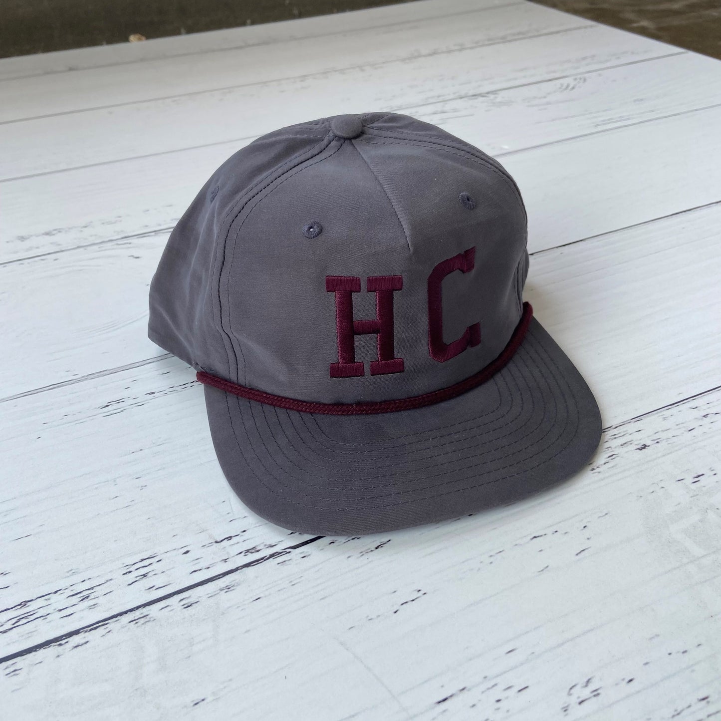 Harris Creek HC Embroidery Rope Snapback Hat