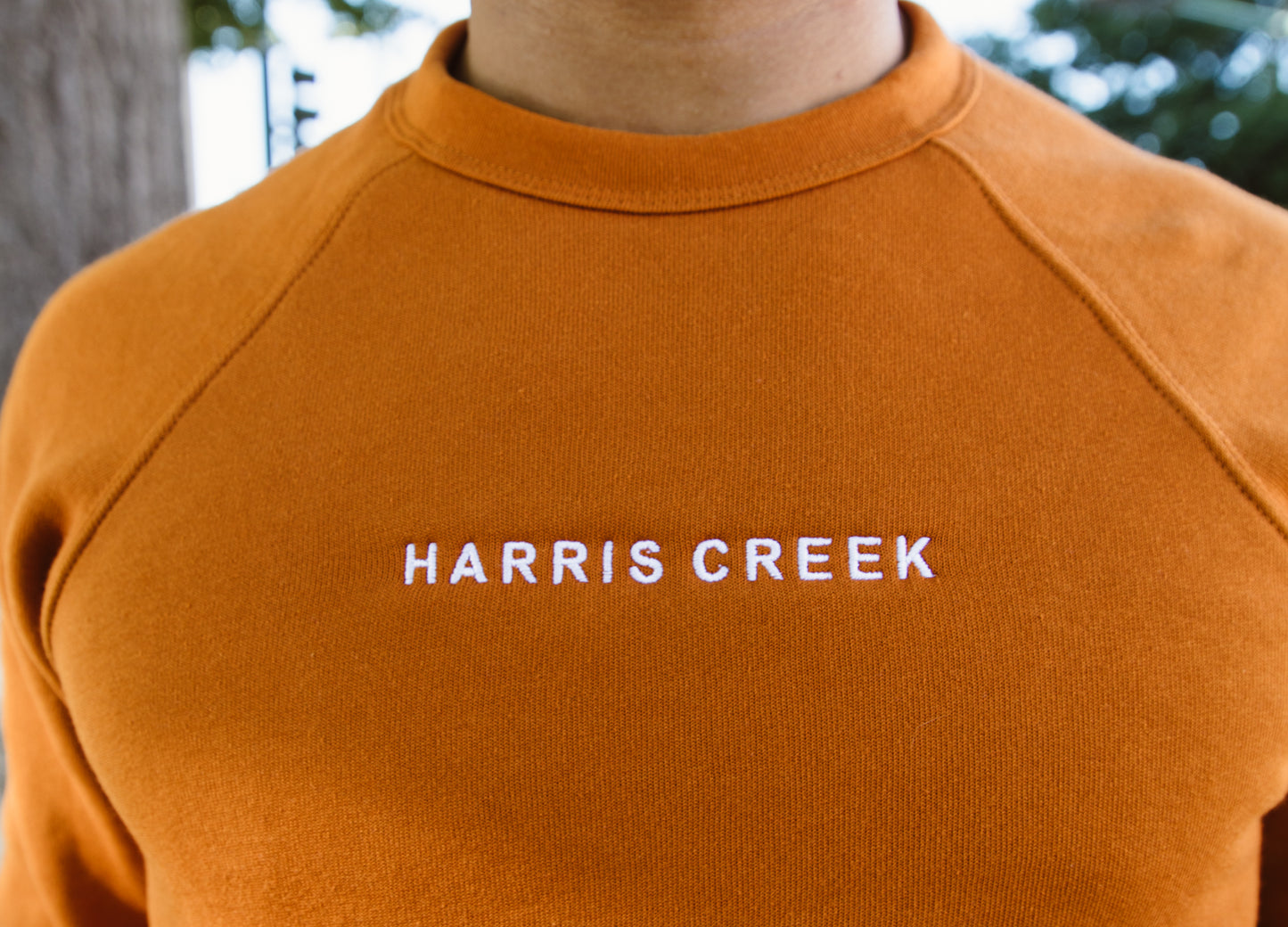 Harris Creek Embroidered Crewneck