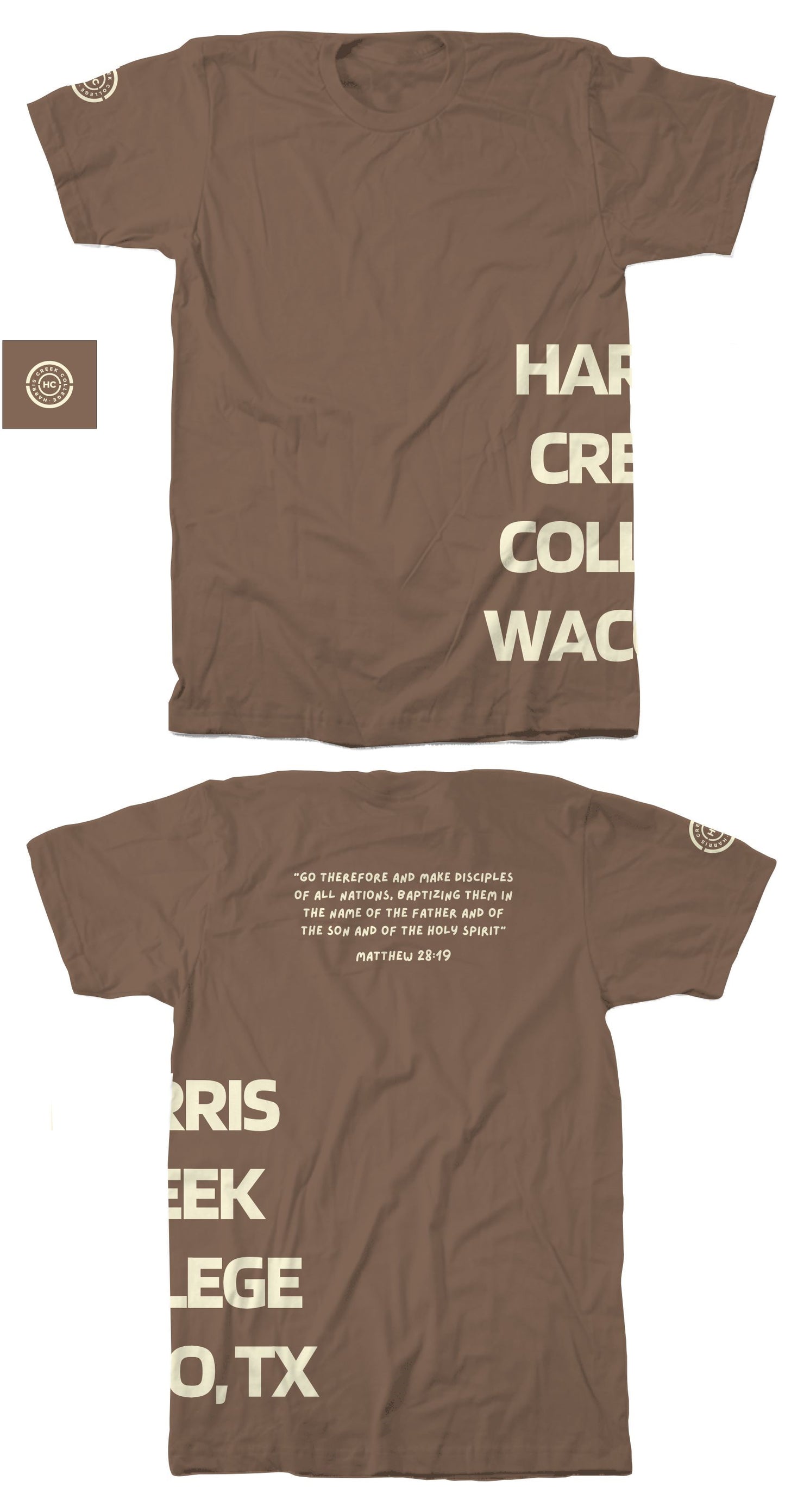 Harris Creek College Wrap Tee