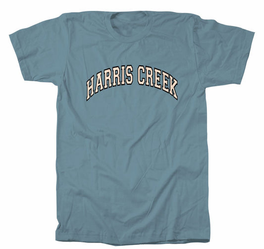Harris Creek Youth College Font Tee