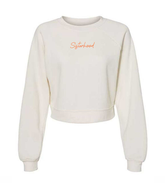 Harris Creek Sisterhood Script Crewneck