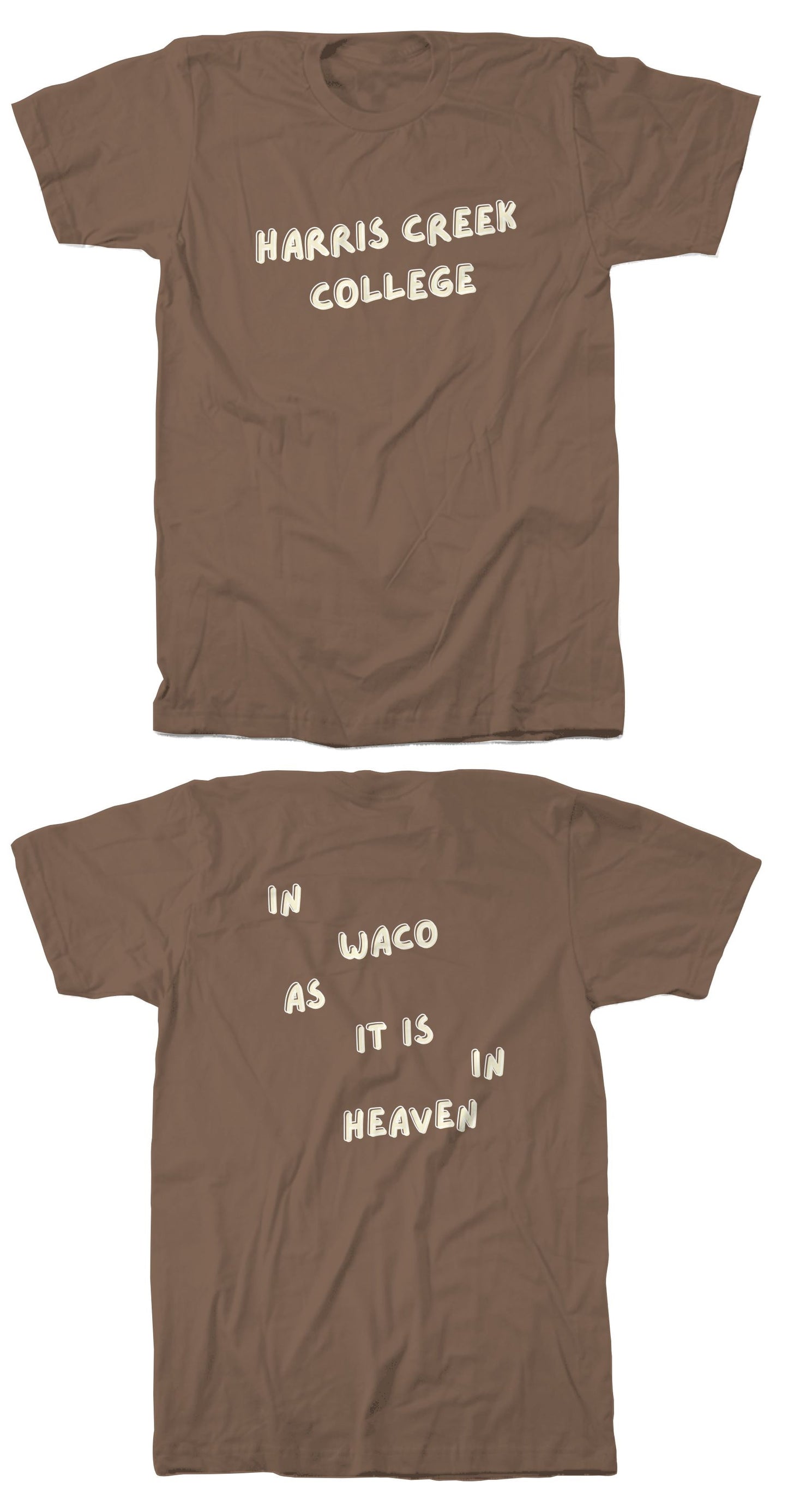 In Waco Scattered Text Tee