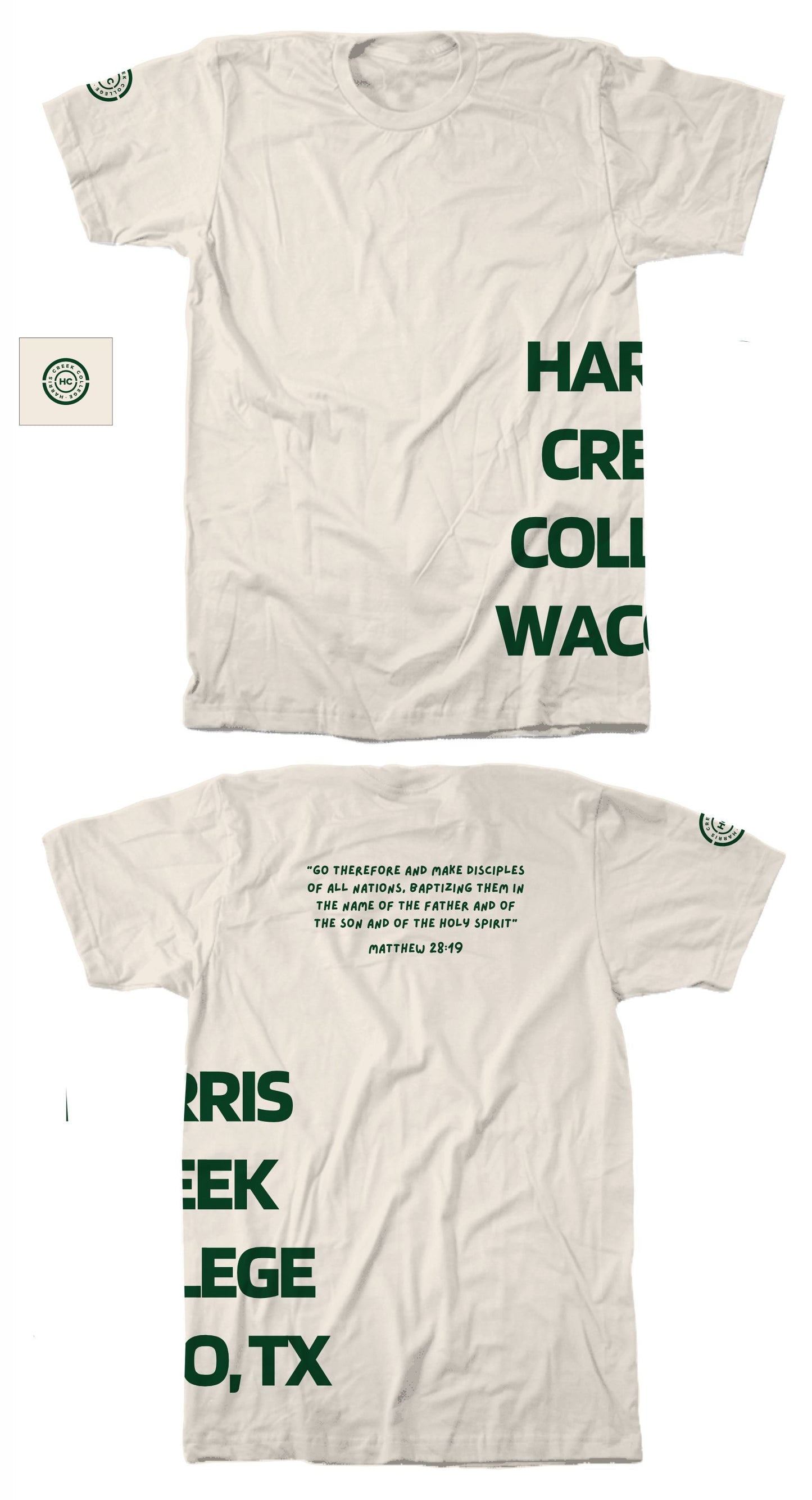 Harris Creek College Wrap Tee